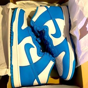 Nike dunk high retro laser blue